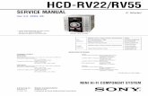 Sony Hcd-rv22,55