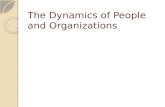 Dynamics of People and Organization