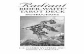 Radiant Rider-Waite Tarot Instruction