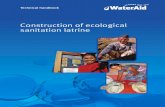 Construction Ecological Sanitation Latrine Technical Handbook