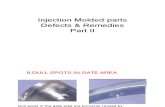 InInjection Molded PartsFaults&Remedies PartII