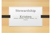 Stewardship Kristen