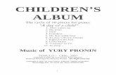 [Free Scores.com] Pronin Yury Children Album 13690