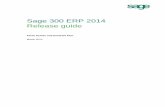 Sage 300 ERP 2014 Release Guide March 2014