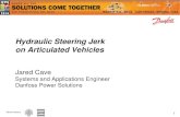Hydraulic Jerk in Articulated Vehicles