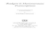 98868720 Hough Four Rodgers Amp Hammerstein Transcriptions for Solo Piano