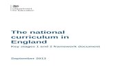 Primary National Curriculum 11-9-13