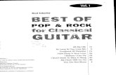 BEST OF POP & ROCK -  For Classical Guitar (Vol 1).pdf