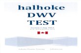 Halhoke DWV Test Version 1