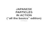 Japanese Particles in Action Basics