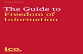 Guide to Freedom of Information Act