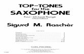 Top Tones for Sax (Méthode)