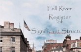 Fall River Register of Significant Structures - May 2015