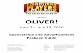 Oliver - Advertisements and Sponsorships - Flowertown Players - Summerville, SC