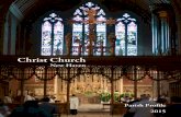 Christ Church Parish Profile 2015