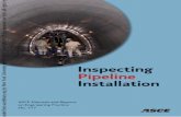 InspectingInspecting Pipeline Installation
