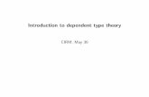 Introduction to dependent type theory by Yves Lafont