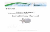 Siklu EH-1200 Installation User Manual - EH1200-InSTL-04_Issue1 (October 2014)