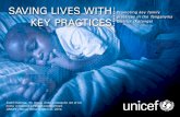 Best practices guidelines No.17: Saving lives with key practices