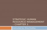 Strategic Human Resources Management - An Overview & Chapter1