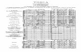 TOSCA (ACT I) (Full Score)