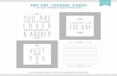 Any Day Journal Cards