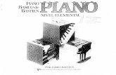 11225566 Bastien Piano Basico Piano Nivel 0 Elemental James Bastien 2