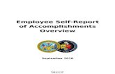 Employee Self-Report of Accomplishments Overview_Sep10