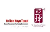 Presentation Human Resource Management (Case: Ya Kun Kaya Toast)