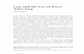 Law and the Use of Force After Iraq Debate