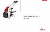 Leica DM-500 Microscope - User Manual