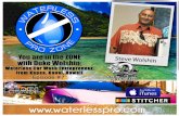Welcome to Episode #7 of the Waterless Pro Zone With Steve Wolshin