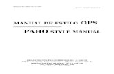 Manual de Estilo OPS-1995