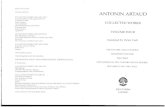 Artaud Antonin Collected Works Vol 4
