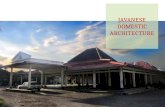 Javanese Domestic Architecture