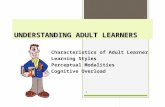 Understanding Adult Learners Updated