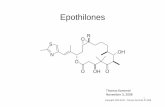 Epothilones Thomas