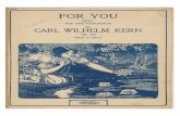 Carl Wilhelm Kern - For You