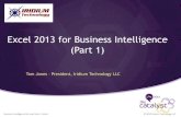 Excel 2013 for Bussines Intelligence