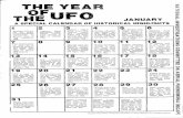 UFO Historical Calendar