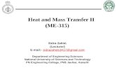 Transient Heat Conduction (Chap# 4)