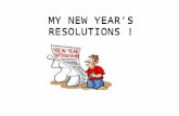 Newyear Resolutions
