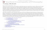 Voting Methods (Stanford Encyclopedia of Philosophy)