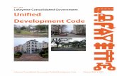 Lafayette Consolidated Govt. Unified Development Code