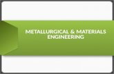 Metallurgical & Materials Engineering