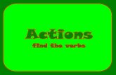 Action Find Verb
