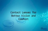 Contact Lenses for Better Vision and Comfort