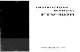 Yaesu FTV 107R Instruction Manual