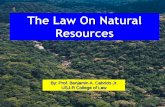 The Law on Natural Resources
