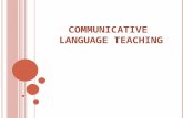 Communicative Language Teaching Method